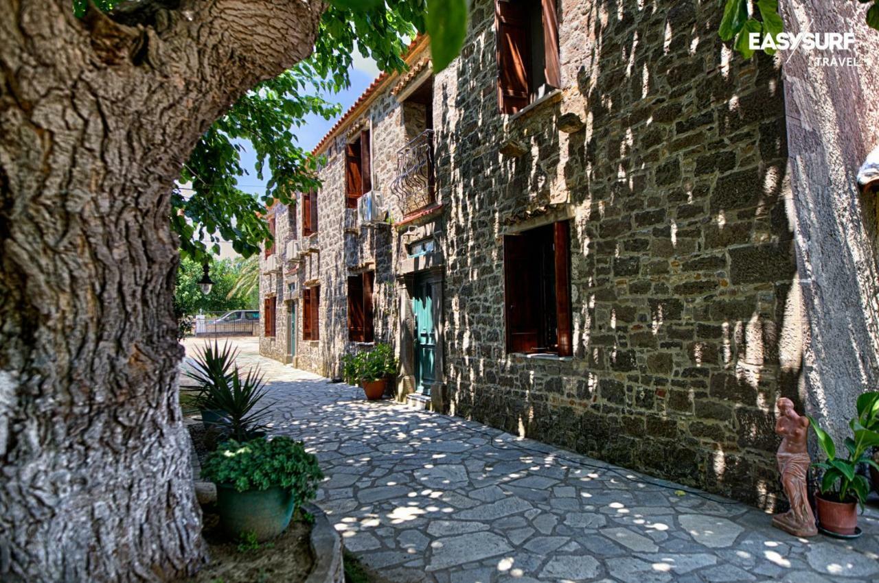 Stone House Limnos Hotel Repanidhion ภายนอก รูปภาพ